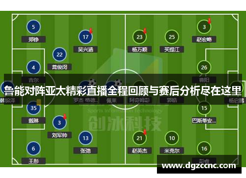 鲁能对阵亚太精彩直播全程回顾与赛后分析尽在这里